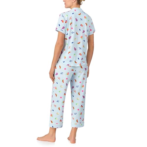 Image of kate spade new york Short Sleeve Cropped PJ Set