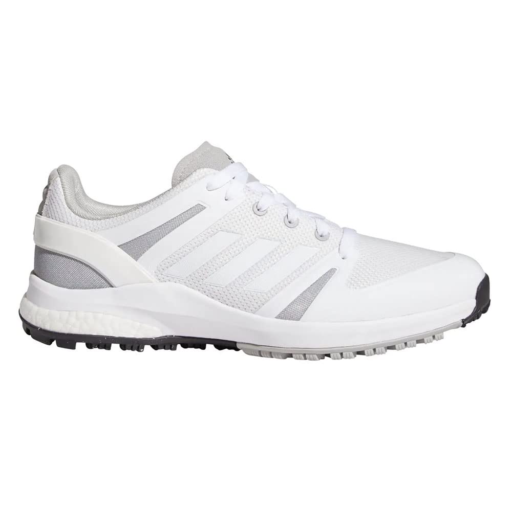 adidas New Mens 2021 EQT Primegreen Spikeless Golf Shoes White/Grey Sz 11.5 W
