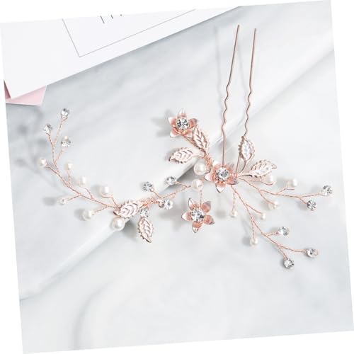 Accessoire de mariage floral pour coiffure d'invitée festive