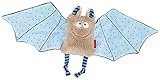 SIGIKID 41099 Schnuffeltuch Fledermaus Urban Mädchen und Jungen Babyspielzeug empfohlen ab Geburt blau
