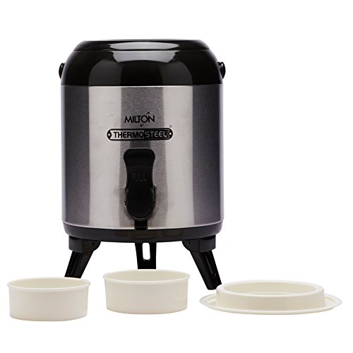 Milton Thermosteel Stellar Insulated Water Jug 4l Steelplain
