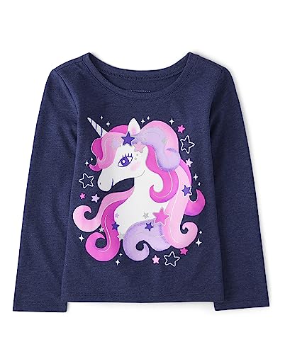 The Children's Place Baby-Girls And Toddler Girls Long Sleeve Graphic...