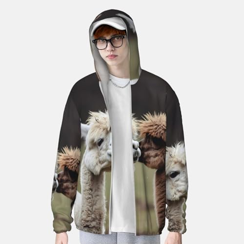 Chaqueta con protección solar para hombre color negro miniatura 3