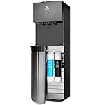 Avalon Self Cleaning Bottleless Water Cooler Water Dispenser, 3 Temperature, NSF/UL/Energy Star Approved, Black Stainless Steel