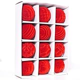 Photo Gallery volakebeing 12 palline di natale da 6 cm, colori assortiti, palline decorative da appendere per albero di natale, con anello per appendere, per vacanze, matrimoni, feste e stagioni (rosso) Photo Gallery volakebeing 12 palline di natale da 6 cm, colori assortiti, palline decorative da appendere per albero di natale, con anello per appendere, per vacanze, matrimoni, feste e stagioni (rosso)