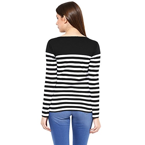 Image of Miss Chase Women's Cotton Basic Slim Fit Top