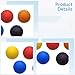 LUMINFLY 10 Mini Squash Balls, High-Bounce Rubber with Hollow Core, 5 Colors for Training & Therapy, 2.36-Inch Diameter