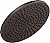 Delta Faucet Single-Spray Raincan Shower Head, Oil Rubbed Bronze Shower Head, Rainfall Shower Head, Round Shower Head, 2.5 GPM Flow Rate, Venetian Bronze 52158-RB25