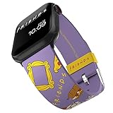 Friends Smartwatch Band - Officially Licensed, Compatible with Apple Watch (not Included) - Fits 38mm, 40mm, 42mm and 44mm