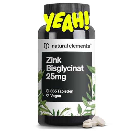 Zink 25mg - 365 Tabletten - Premium: Zink-Bisglycinat (Zink-Chelat) von Albion® - Laborgeprüft, hochdosiert