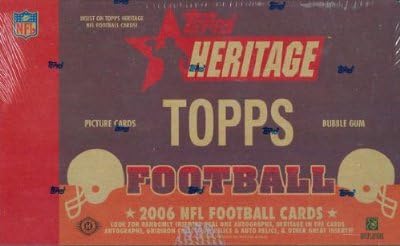 2006 Topps Heritage Football Cards Wax Box (Hobby Edition)