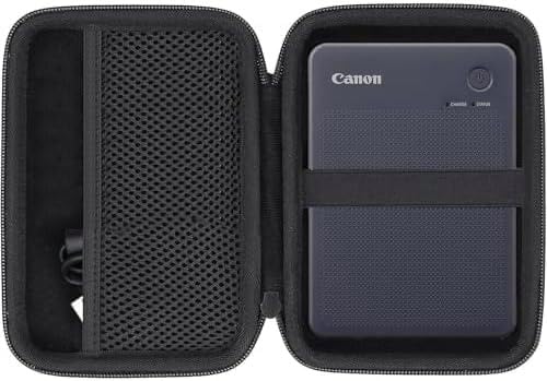co2CREA Travel Case for Canon SELPHY Square QX20 /QX10 Portable Photo Printer,Case only