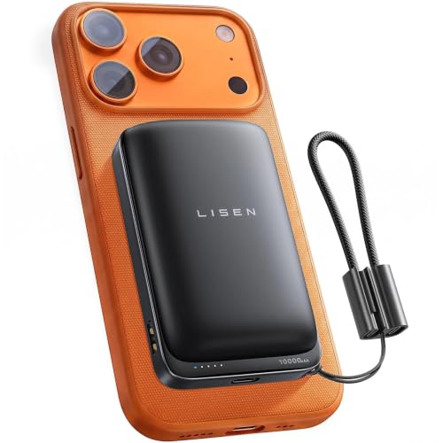 LISEN 25W for MagSafe Power Bank 10000mAh, QI2.2 Wireless Portable Charger | Qi2...