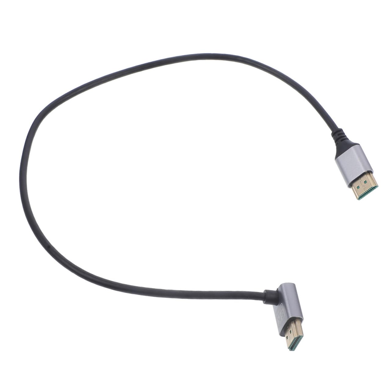 ULDIGI Tv Cable for Tv High .1 Adapter Male to Male Video Cord Angled Connector Cable Monitor