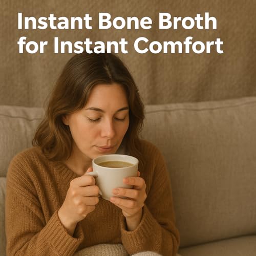 Image of Country Farms Skinny Broth, Instant Chicken Bone Broth, 10G Protein, Collagen Type II, Promotes Better Digestion, Supports Bone Health, 7 Day Plan, 7-15g Packets