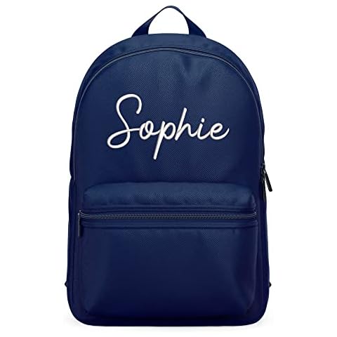 Personalised Swirl Font Mini Backpack for Kids Cover