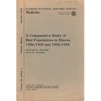 Illinois Natural History Survey Bulletin Vol. 28 Article 3 a Comparative Study of Bird Populations in Illinois 1906-1909 and 1956-1958