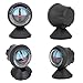 Akozon Vehicle Inclinometer Level Tilt Gauge,Car Inclinometer Level Tilt Gauge Indicator Gradient Balancer Tool Luminous LED Car Inclinometer for Off-Road Vehicle and self-Driving Travelling Supplies