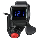 Suitable for all of Lithium battery, LiFePo4 battery. It can do real-time digital voltage display, intuitive and convenient, and you are able to accurately determine the remaining power. You can early judge whether the battery is damaged and do the m...