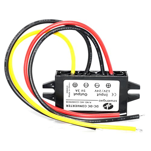 Regulador de tensión DC 12 V de voltaje 18 36 a 5 A de impermeable convertidor de bajada