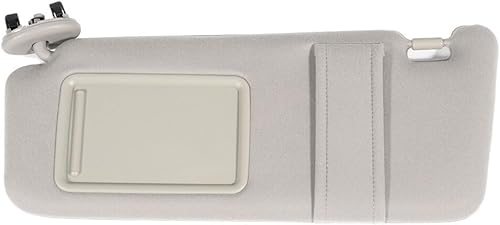 Miniatura 33 de SCITOO Visera solar para automóvil con espejo apto para 2010-2015 para CX-9 gris con techo solar (lado izquierdo del conductor)