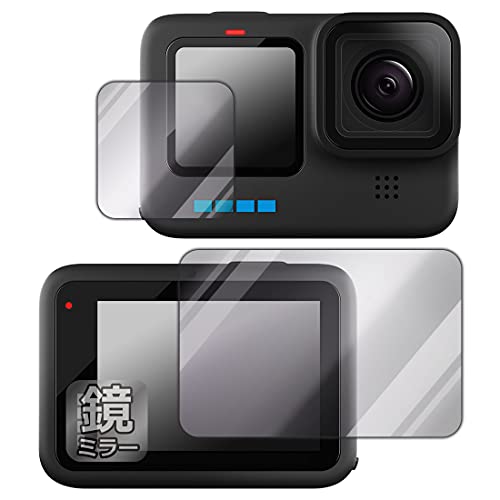PDA�H�[ GoPro HERO10 Black�Ή� Mirror Shield �ی� �t�B���� [���C���p/�T�u�p] �~���[ ���� ���{��