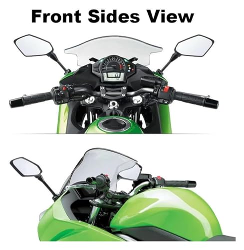 Espejos retrovisores de moto para Ninja 650R ER6F y Z1000SX 2