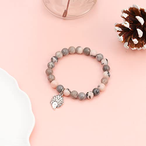 PARTNER Hedgehog Lover Gift Hedgehog Spirit Animal Gift Hedgehog Bracelet Hedgehog Charm Jewelry Inspiration Gift for Friend2