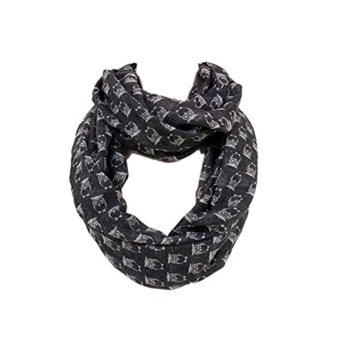 Premium Night Owl Infinity Loop Fashion Scarf