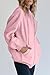 Womens Zip Up Long Sleeve Hoodies Sweatshirts Fall Winter Trendy Comfy Jacket Sweaters Casual Open Front Sweater (Pink,X-Large)