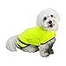 HyVIZ Reflector Waterproof Dog Coat (M) (Yellow)