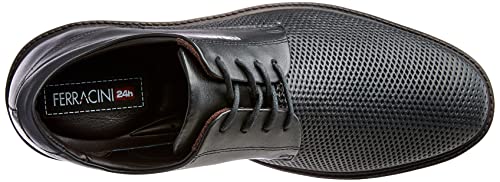 Sapato Oxford Ferracini Monterrey Masculino, Gold Plus Preto, 41