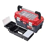rs-werkzeuge erfahrungen Maße BxHxT: 462x256x242 mm Abstand Kofferdeckel zum Tragegriff: 7 cm Tragegriffstärke: 2 cm Material: Polypropylen (PP) Farbe: rot/schwarz Gewicht: 2,24 Kg