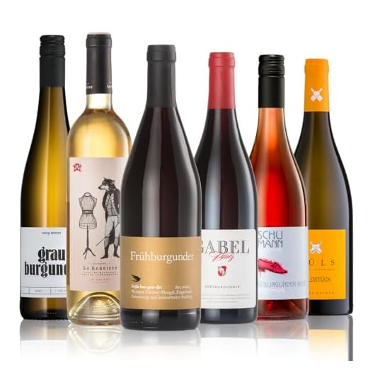 Italien vs. Frankreich 3er Weisswein Geschenk für besondere Anlässe Sommerparty Geburtstag Sauvignon, Chardonnay oder Riesling 8 GEILE WEINE Weinpaket BURGUNDER-FAMILIE (6 x 0,75l) Probierpaket mit Weissburgunder, Grauburgunder und Spätburgunder aus Deutschland und Frankreich