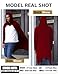 Bane Medieval Gothic Hooded Cardigan - Wine Red Long Length Drape Cape Kimono Outwear Street Fashion
