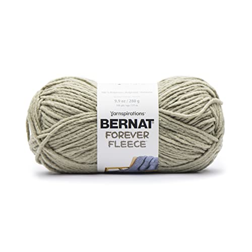 Image of Bernat Forever Fleece Yarn, 280G, Matcha (Pack of 2)