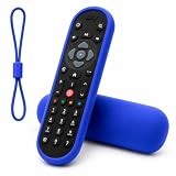 Cover Telecomando compatibile per Sky Q, Sky Glass e Sky Q Mini – Custodia in Silicone Antiscivolo con Cordino (Blu elettrico)