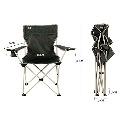 Chaises de camping pliantes avec sac de transport pour sol humide - 7