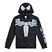 Marvel Spider-Man Venom Mens Fleece Matching Family Zip Up Cosplay Hoodie Men X-Large
