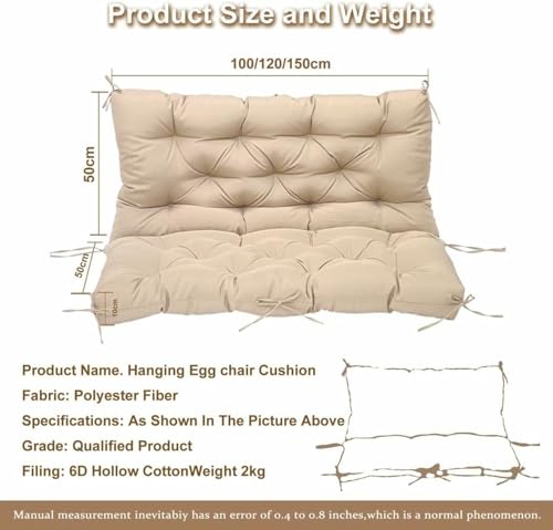 Coussin pour balançoires extérieures étanche et confortable - 5