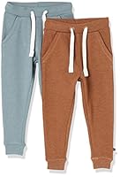 MAGIC KIDS WEAR Jogginghose Kinder und Babies aus Baumwolle, 2er Pack Toffee (236), 128