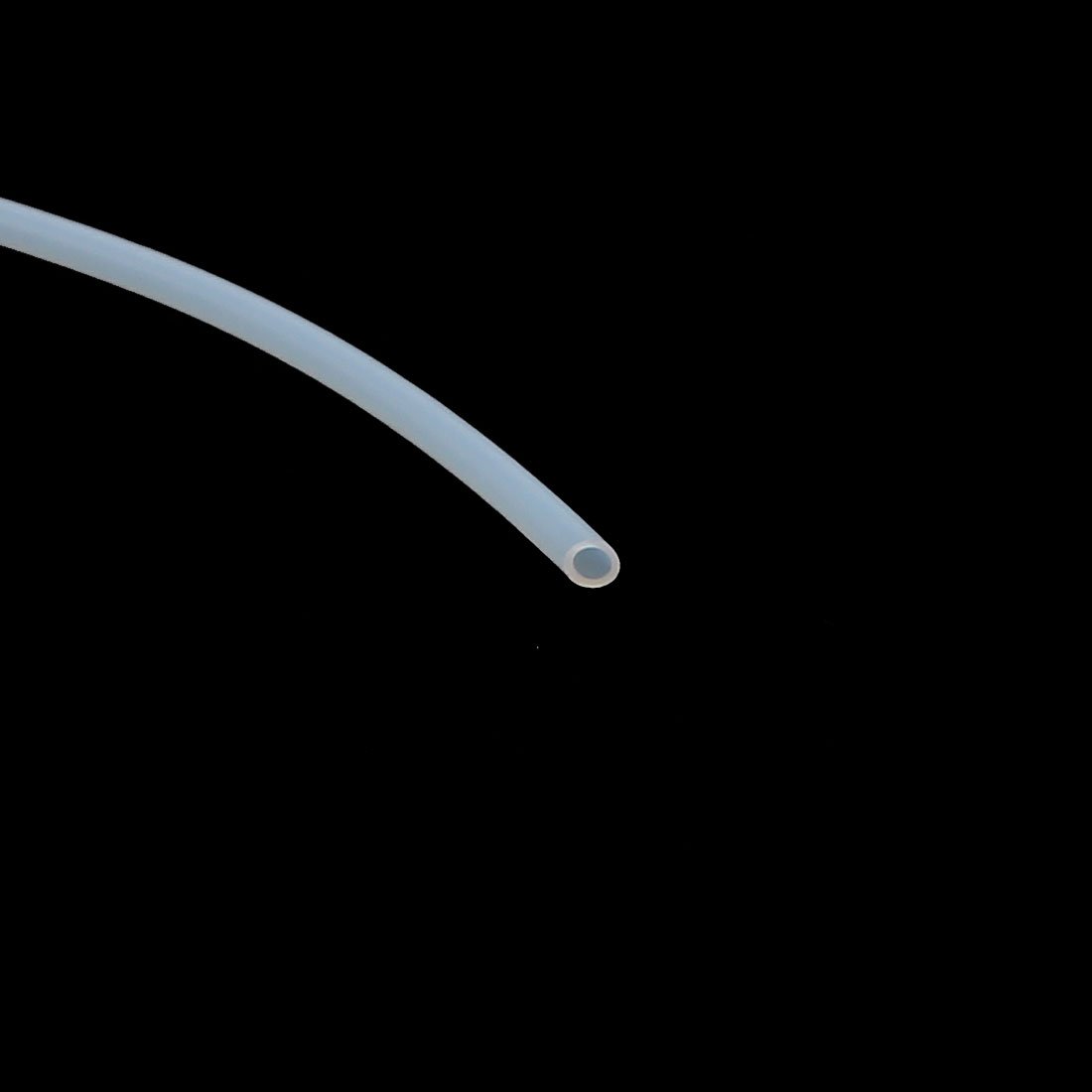 Tube PTFE 0.6x1mm - 2 Mètres, Haute Lubrification, Résistance -70°C à +200°C, Pour électronique/mécanique - 9
