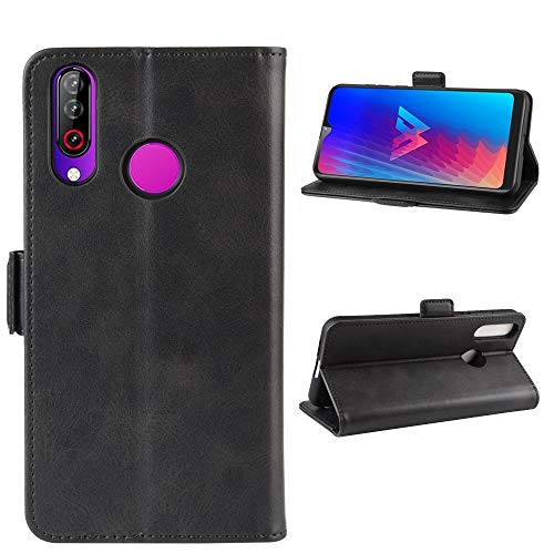 JSLY – Coldre para telefone LG W30 com fivela dupla desequilibrada cavalo negócios Roving com função