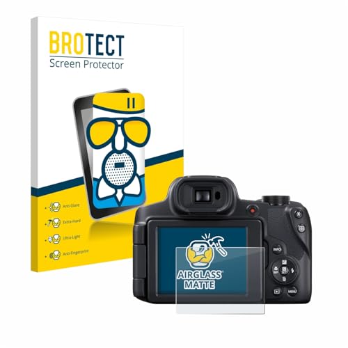 brotect Anti-Glare Glass Screen Protector Matte Compatible with Canon PowerShot SX70 HS - Anti-Scratch 9H Protection Film