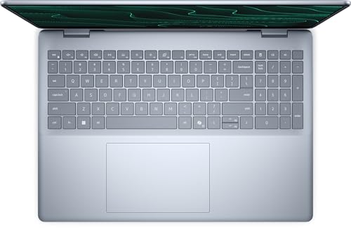 Image of Dell 16 Plus Personal Laptop, 2025, 16 inch 1920x1200, Touch, Intel-8 Core Ultra 9 288V, 32GB LPDDR5, 1TB SSD, Win11 Pro, Backlit KB, Wi-Fi 7, BT 5.3, Thunderbolt 4, 1080p + IR Camera, Ice Blue