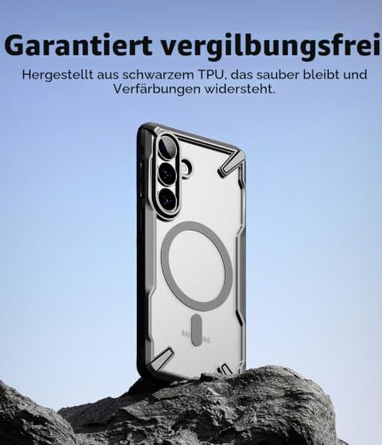 Ringke für Samsung Galaxy S26 Plus Hülle, Fusion-X Magnetic - Black – Ansicht 5