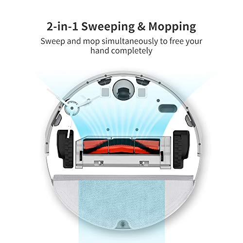 Image of roborock E2 Robot Vacuum Cleaner, Internal Route Plan with 1800Pa Strong Suction, Carpet Boost, APP Total Control, Ideal for Pets and Larger Home
