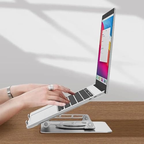 Support pour ordinateur portable ajustable pliable et orientable pour ecran de PC