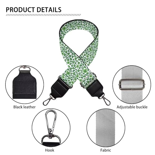 Image of Halloween Handbag Strap Canvas Purse Strap Colorful Bat Black Shoulder Strap Multicolor Bats Replacement Strap