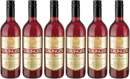 Wikinger Roter Met 6 x 0 75 L Honigwein 6 % vol. mit Kirschsaft
